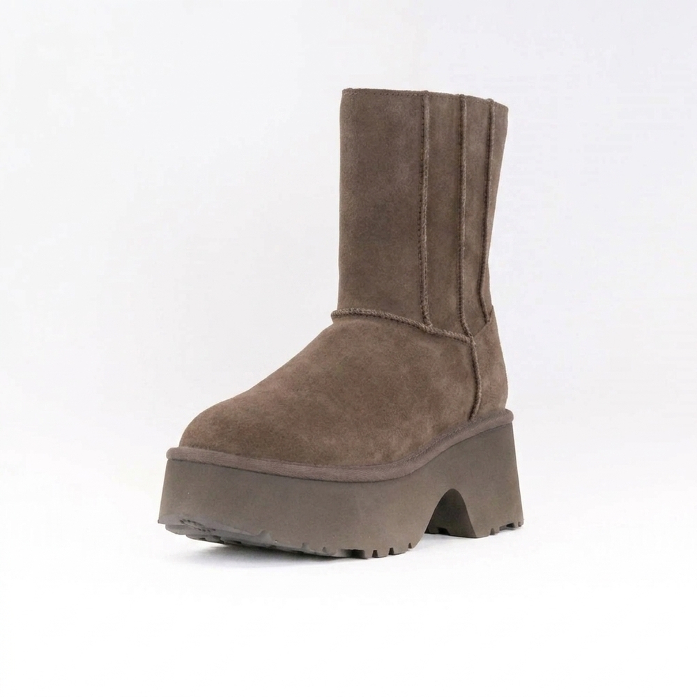 NEW UGG women's classic twin seam new heights boots in hickory